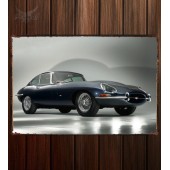 Металлическая табличка Jaguar E-Type Coupe (Series I) 334
